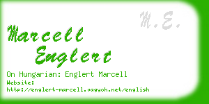 marcell englert business card